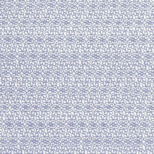 Periwinkle Blue Geometric Italian Paper ~ Tassotti